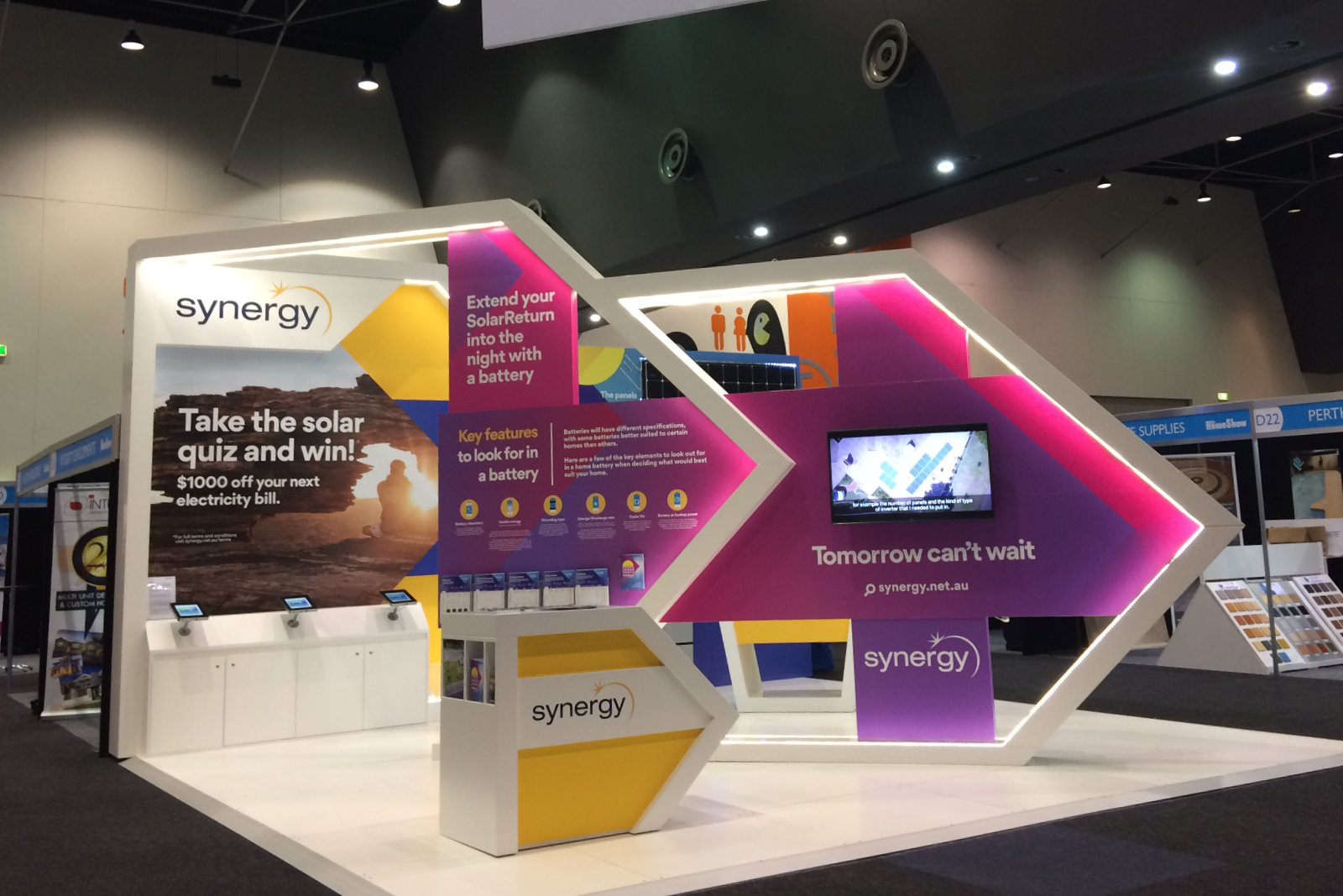PERTHEXPO Exhibition Display Stands Perth AV & Event Furniture Hire